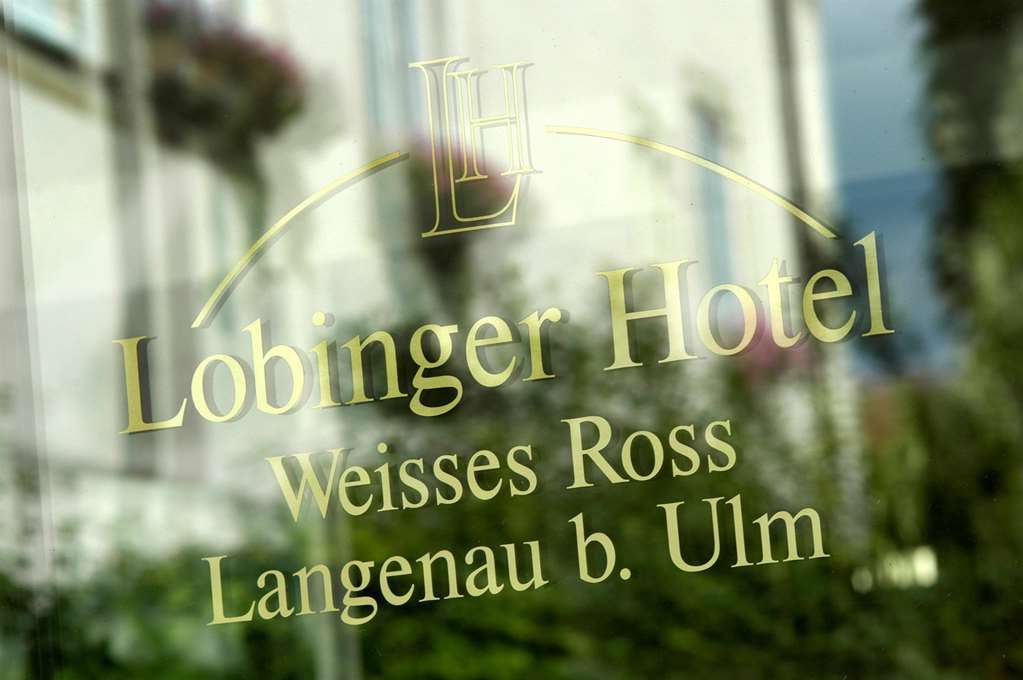 לנגנאו Lobinger Hotel Weisses Ross מראה חיצוני תמונה